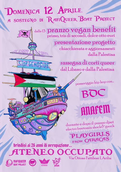 Benefit RafiQueer Boat Project