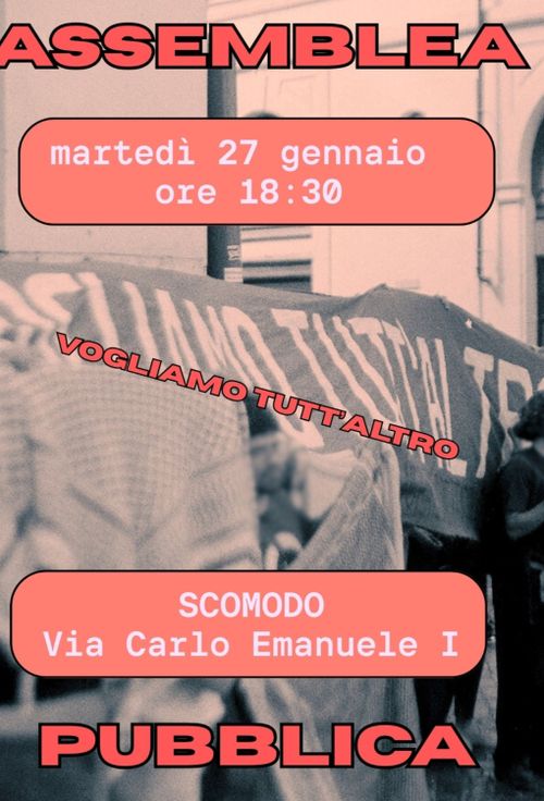 Vogliamo tutt'altro - assemblea pubblica lavorat* spettacolo