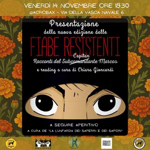  Presentazione e lettura delle Fiabe Resistenti