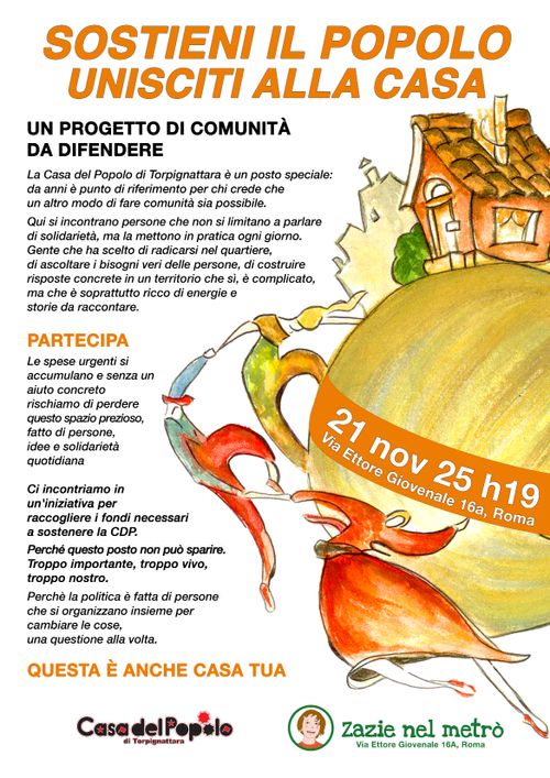 Sostieni il popolo Unisciti alla casa 