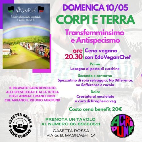 #Agripunk non si sfratta. Evento benefit