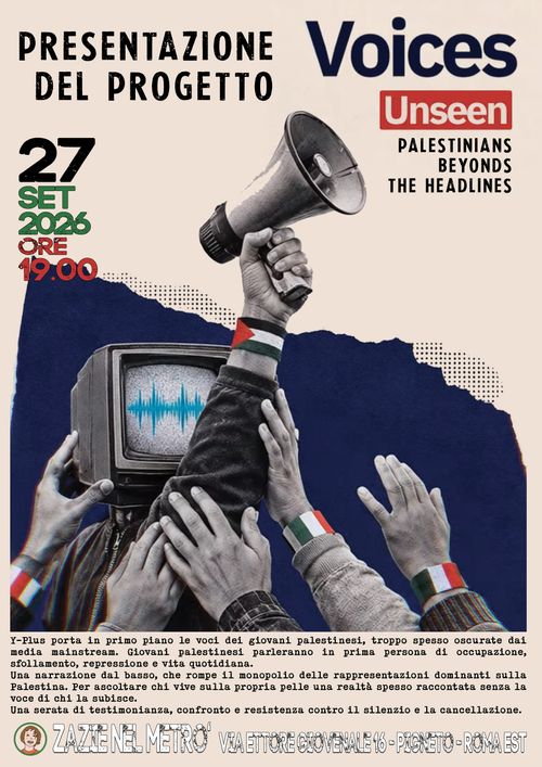 Presentzione progetto Yplus - Voices Unseen