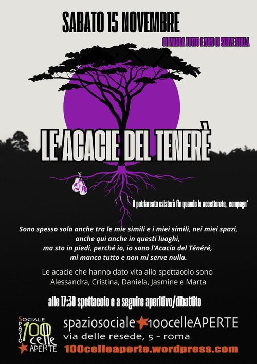 Spettacolo teatrale: "Le Acacie del Teneré"