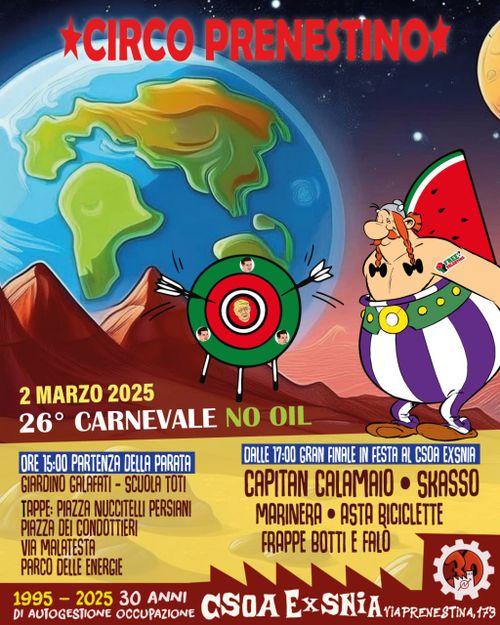 Carnevale No Oil del Circo Prenestino