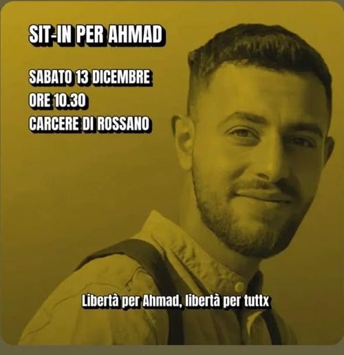 Libertà per Ahmad Salam