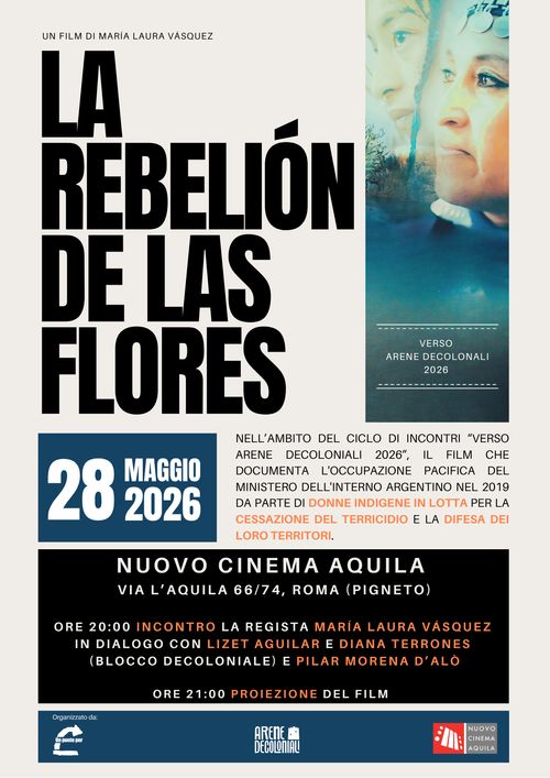Un Ponte Per presenta “La Rebelión de las flores” al Cinema Aquila  