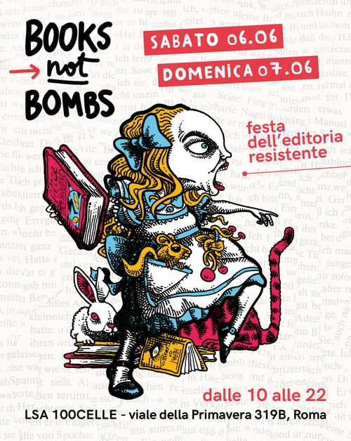 books not bombs - festa dell'editoria resistente