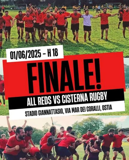 All Reds-Cisterna: 