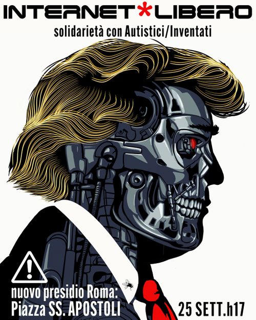 Corteo contro le sanzioni USA