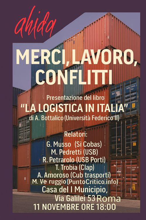 Presentazione del libro "La Logistica in Italia" - Rivista Ahida
