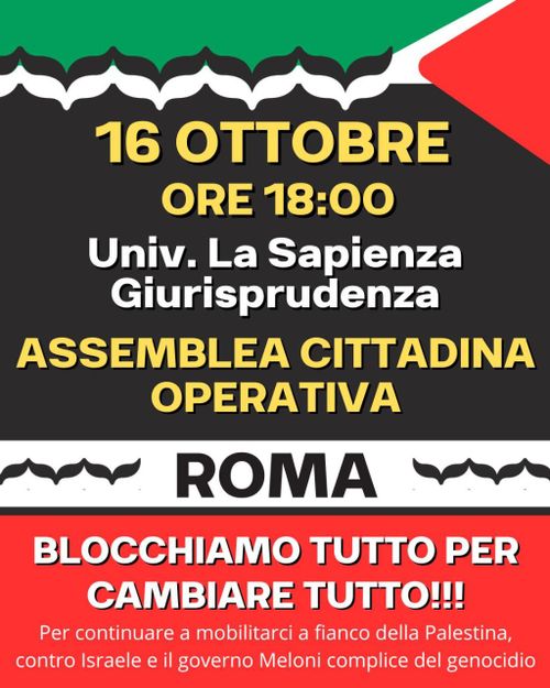 Assemblea cittadina operativa