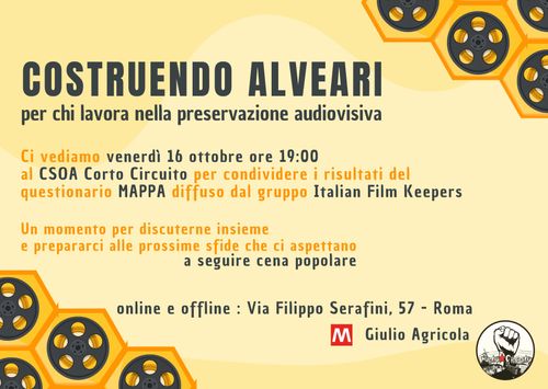 Italian Film Keepers. Costruendo Alveari 