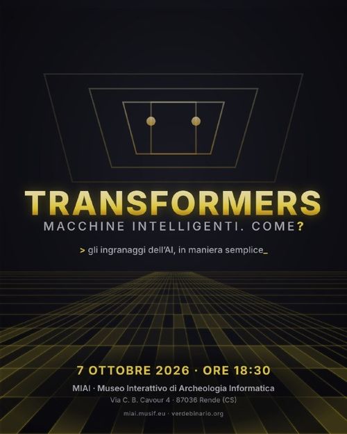 Transformers. Macchine Intelligenti. Come?