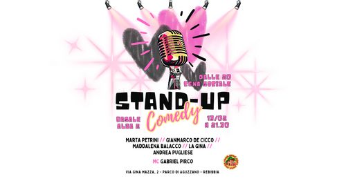 Standup Comedy di San Valentino! Venerdì 13/2 h.21:30 @ Casale Alba 2