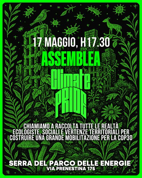 Assemblea pubblica Climate Pride