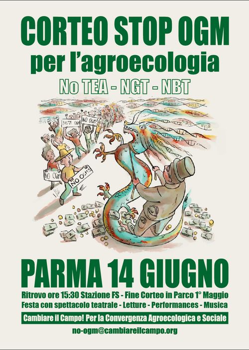 CORTEO NO-OGM Per l'Agroecologia
