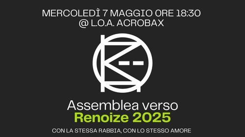 Assemblea verso Renoize 2025