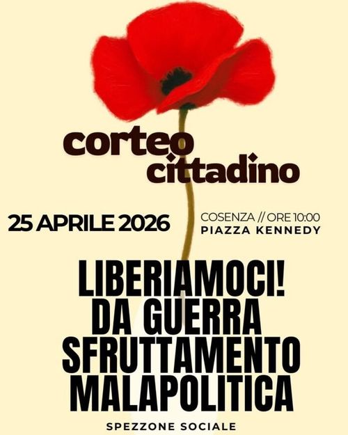 Corteo Cittadino per il 25 Aprile - Spezzone sociale