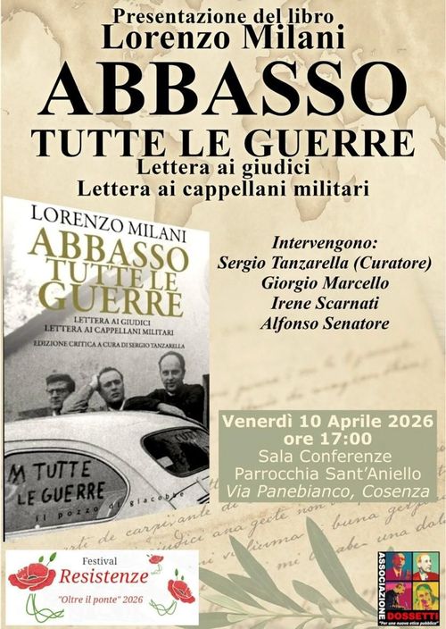 Abbasso tutte le guerre - Presentazione libro