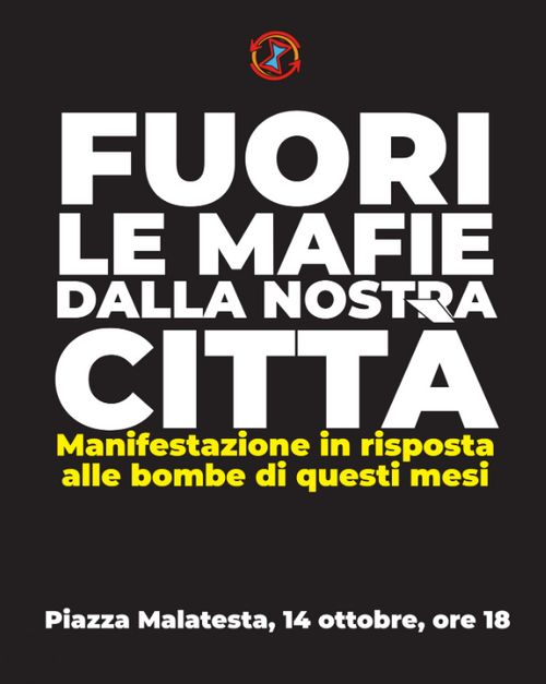 Fuori le mafie dalla nostra città