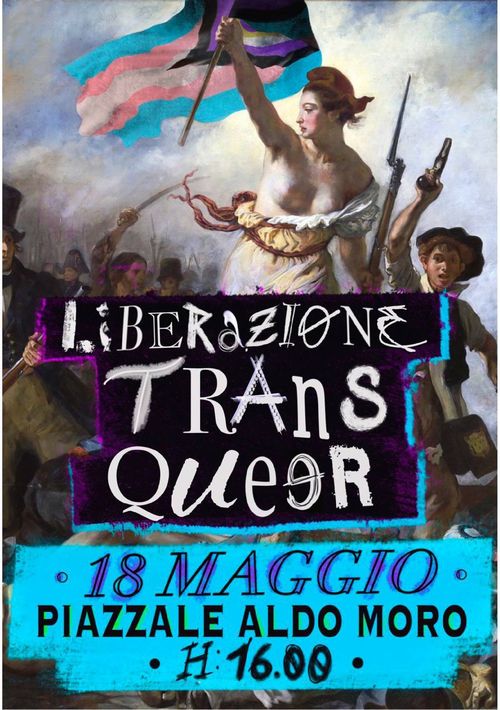 LIBERAZIONE TRANS QUEER in corteo a Roma