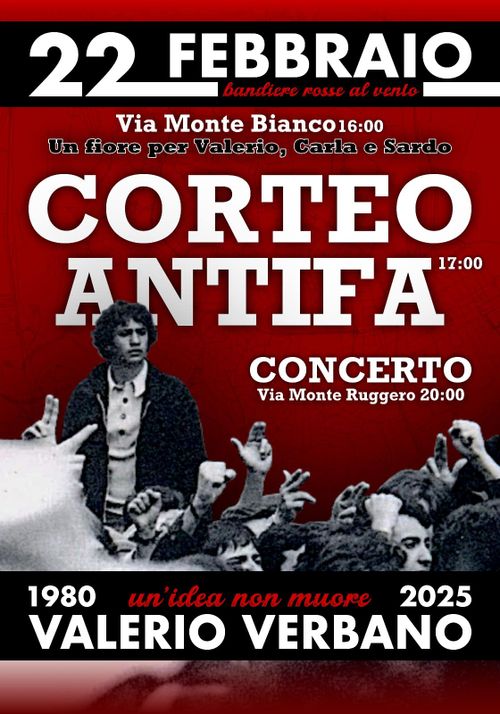 Corteo per Valerio Verbano