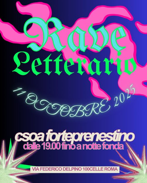 Rave Letterario @FortePrenestino
