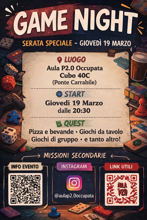 Game Night - Serata Speciale