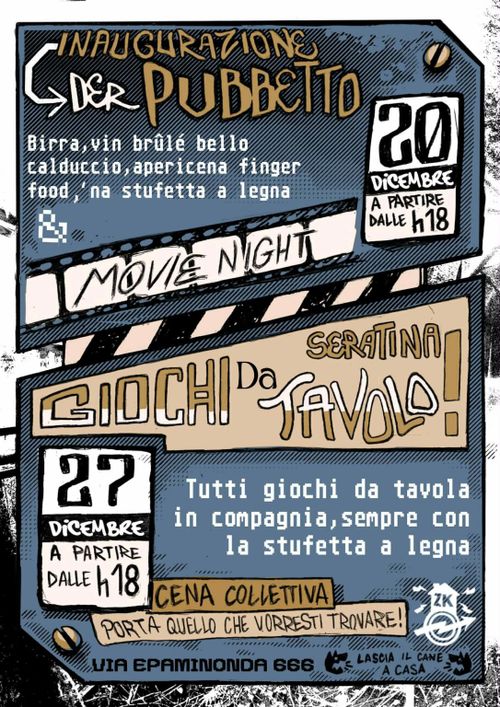 Inaaugurazione del Pubbetto