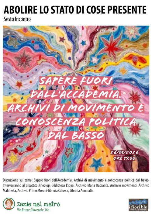 Abolire lo stato di cose presente 