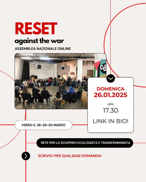 RESET: call for action