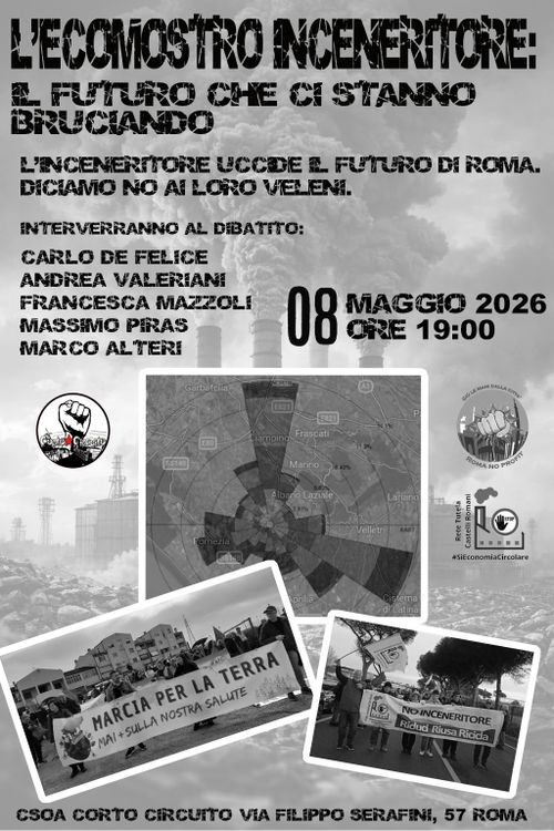 L'ecomostro incenerotore: il fituro che ci stanno bruciando