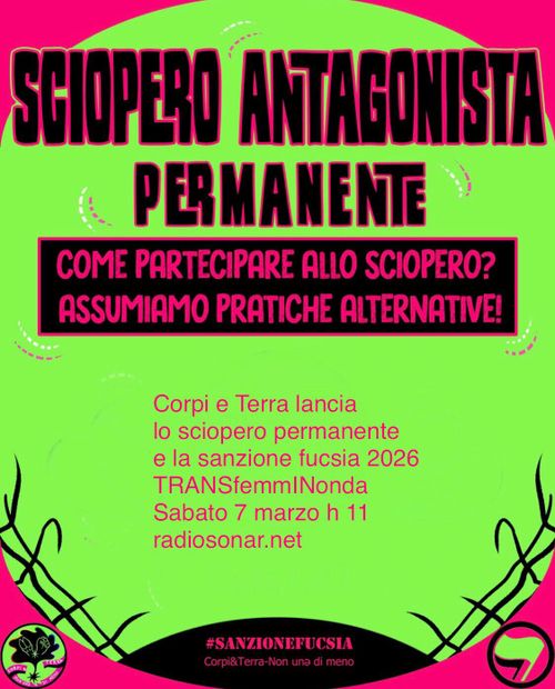 SCIOPERO ANTAGONISTA PERMANENTE 