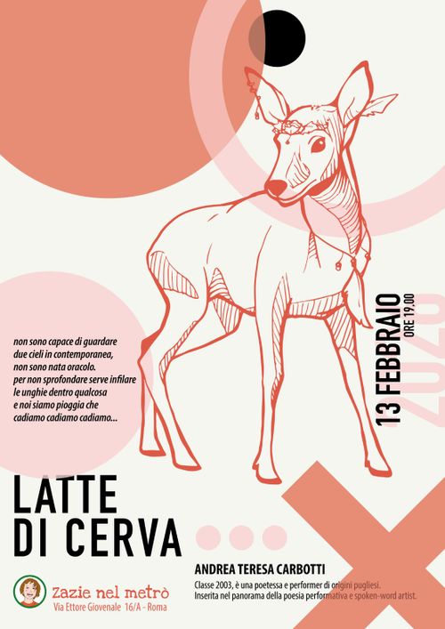 Presentazione del libro "Latte di cerva"