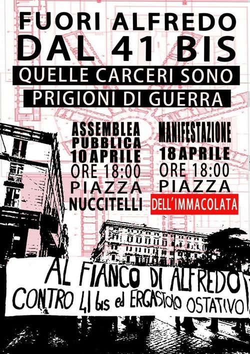 Fuori Alfredo dal 41bis - Assemblea Pubblica