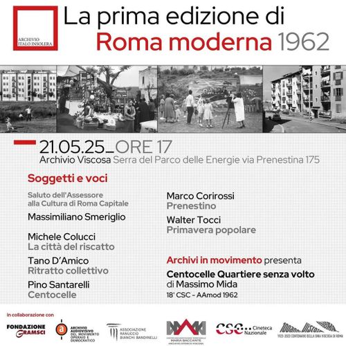 La prima edizione di Roma moderna 1962