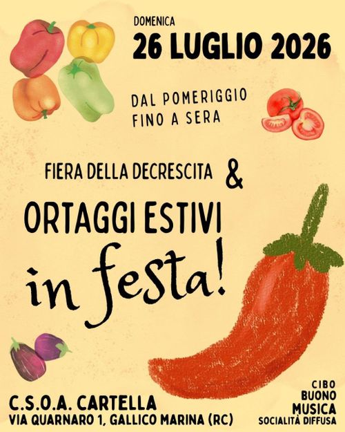 Sagra dell'ortaggio estivo