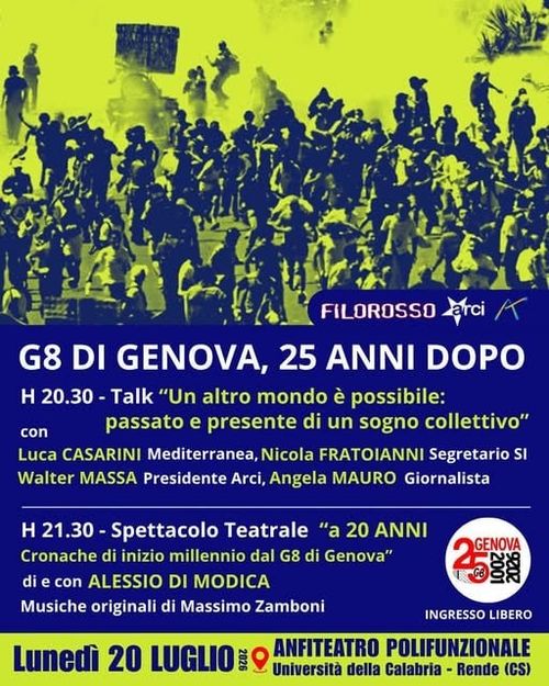 G8 DI GENOVA, VENTICINQUE ANNI DOPO
