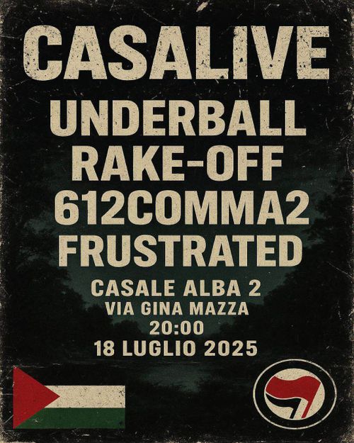 Casalive Punk 4 Palestine