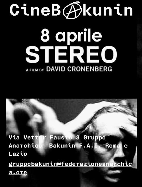 Cineforum Garbatella Stereo di D.Cronemberg