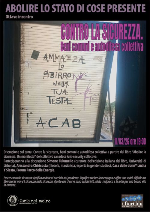 Abolire lo stato di cose presente