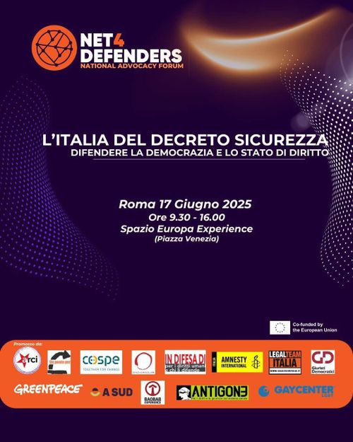 L'Italia del Decreto Sicurezza - Difendere la Democrazia e lo Stato di Diritto