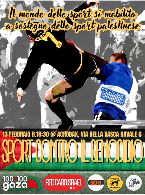 Sport contro il genocidio