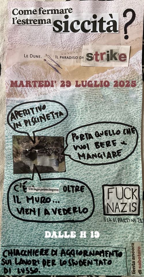 Aperitivo a Strike e chiacchiera su Cantiere ex Oz