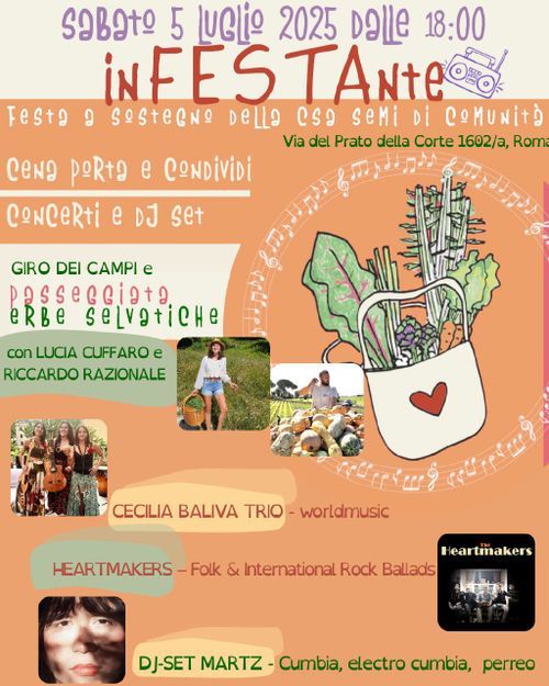 inFESTAnte – Festa a sostegno della CSA Semi di Comunità