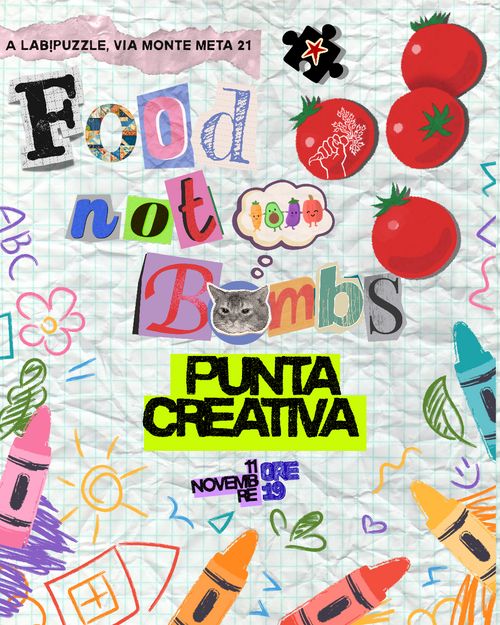 Food Not Bombs - Punta creativa