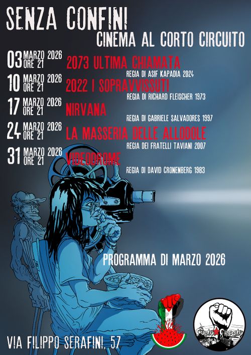 Cinema Senza Confini al CSOA Corto Circuito