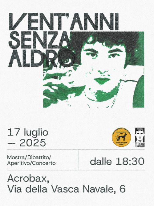 VENT'ANNI SENZA ALDRO