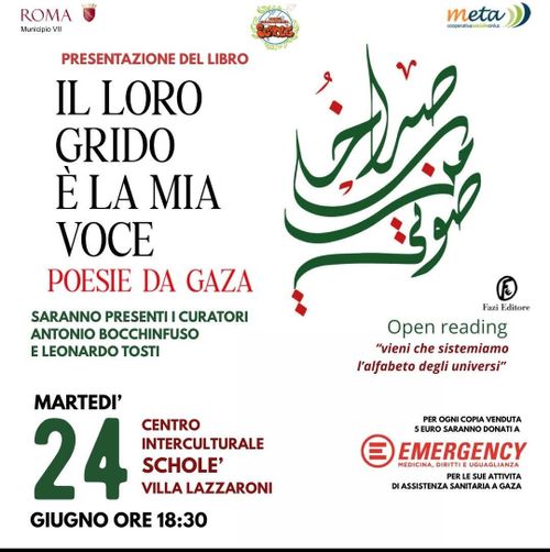 Presentazione "IL LORO GRIDO ร LA MIA VOCE"