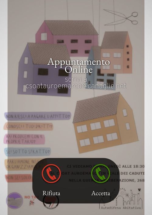 LABORATORIO DI AUTODIFESA ABITATIVA